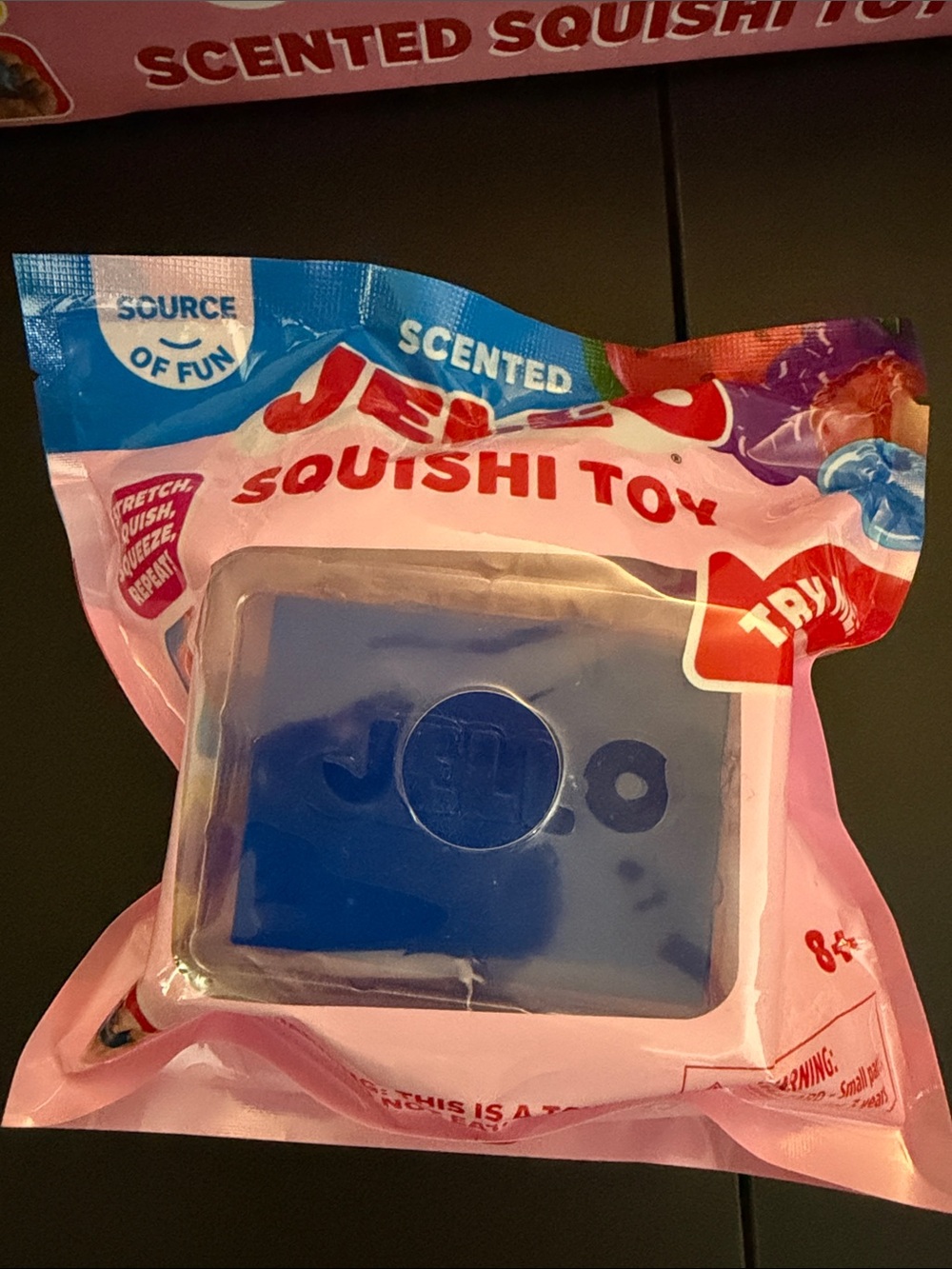 Jello Scented Squishy Toy - Blue
